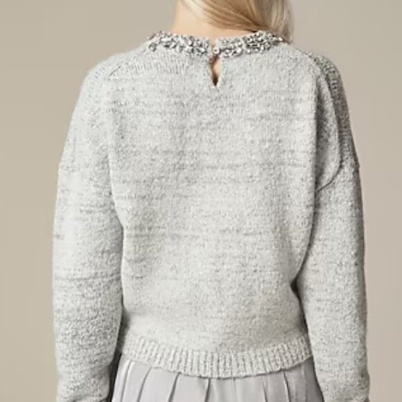 J. Crew Embellished pullover sweater S - Picture 3 of 10
